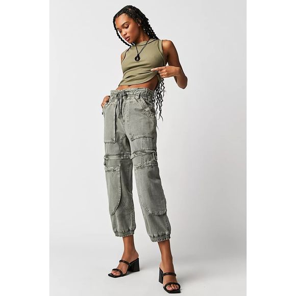 Free People Wind Drift Convertible Pants $198 - Picture 1 of 7